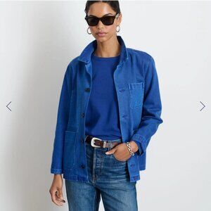 Alex Mill Blue Work Wear Jacket - Recycled Denim - CURRENT SEASON, Size: M